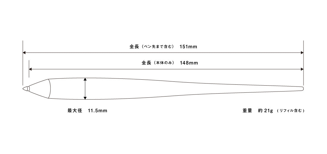 BALLPOINT PEN (TYPE A) – G-GOODS